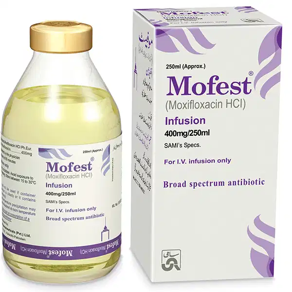 Mofest Inf 400mg 1 Vialx250ml